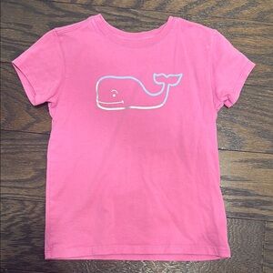 Vineyard Vines Pink Whale Graphic Kids T-Shirt